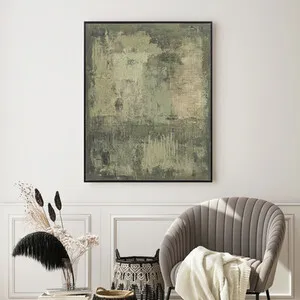 Hand Finish Detail Canvas - Emerald