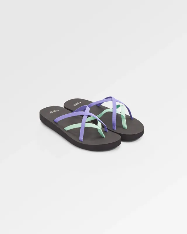 Passenger Clothing Siren Sandal - Retro Purple/Spearmint