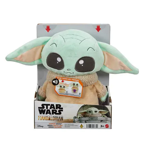 Star Wars SW Jumping Grogu Feature Plush