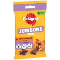Pedigree Jumbone Mini Adult Small Dog Treats Chicken & Lamb