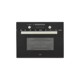 Cooke & Lewis CLCPBL Built-in Compact Electric Oven - Brushed black