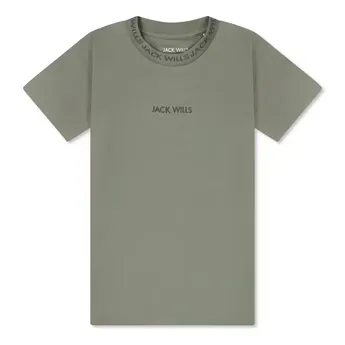 Jack Wills Kids' Jacquard Regular Fit T-Shirt