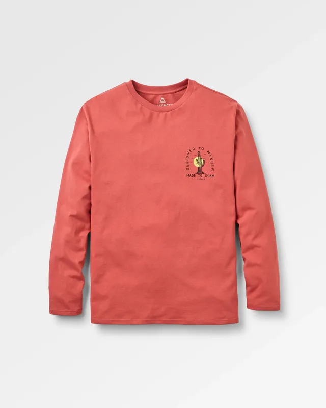 Passenger Clothing Explore LS T-Shirt - Redwood