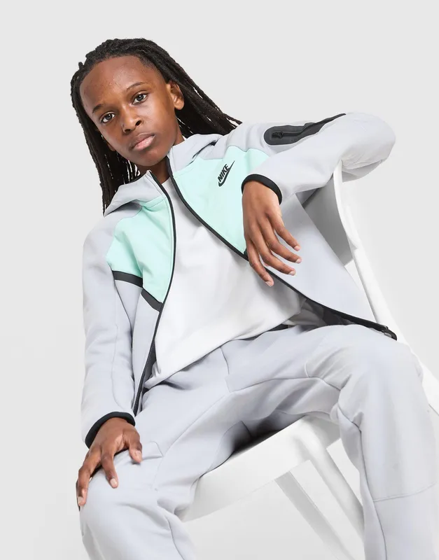 Nike Tech Mix Full Zip Hoodie Junior