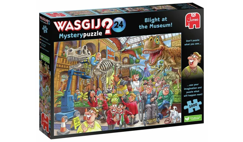 Wasgij Myster 24 Blight At The Museum 1000 Piece Puzzle