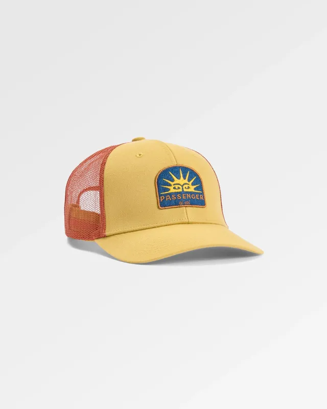 Passenger Clothing Midtown Trucker Cap - Warm Beige