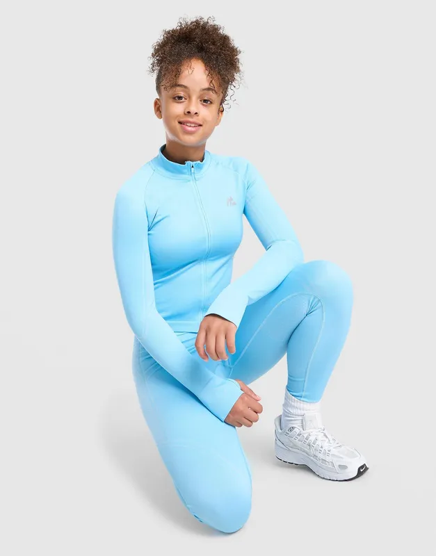 MONTIREX Girls' Harmony Seamless Full Zip Top Junior