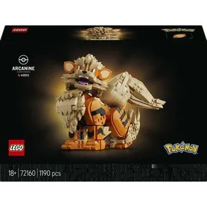LEGO Pokemon Arcanine Construction Set 72160
