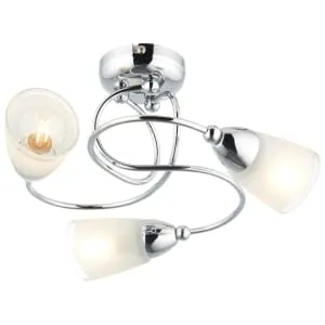 Wickes Arca Semi Flush Ceiling Light