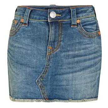 True Religion Women's Spade Sadie S Denim Skirt