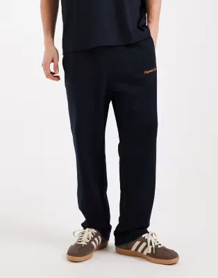 originals logo joggers in navy