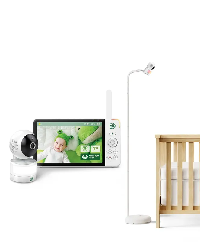 LeapFrog LF4915HD 5 Inch Wi-Fi Pan & Tilt Monitor & Floorstands