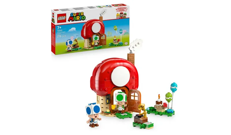 LEGO Super Mario Party at Toad's House Toy for Kids 72041
