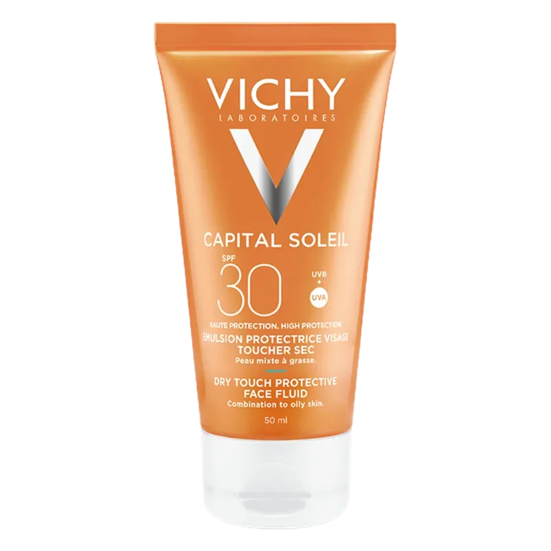 Vichy Capital Soleil Dry Touch Protective Face Fluid SPF30