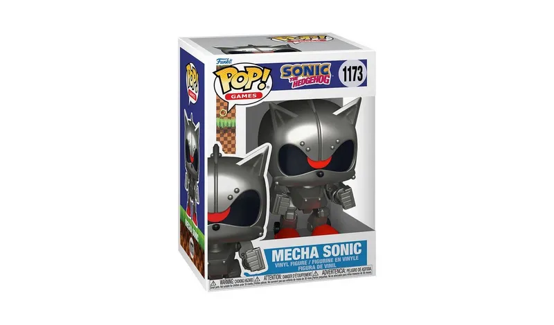Funko POP! Mecha Sonic 4.1 Inches Vinyl Figure