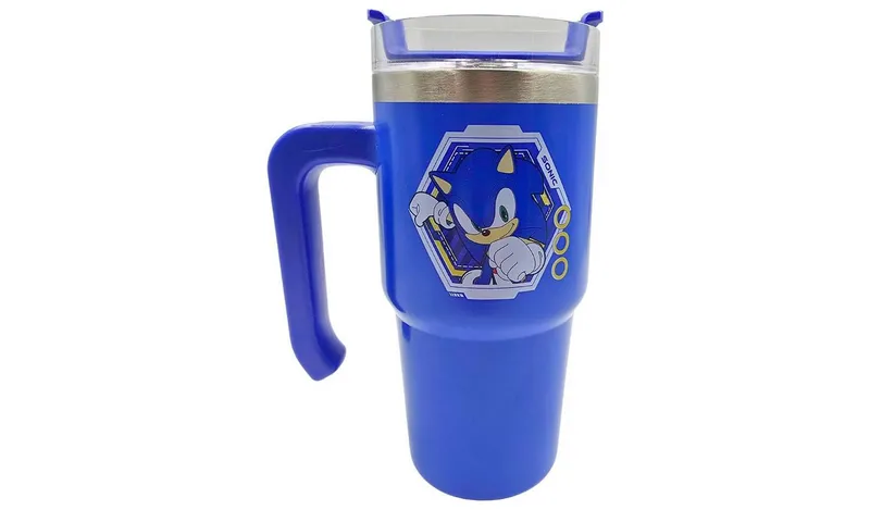 Hox Sonic Blue Travel Coffee Cup - 600ml