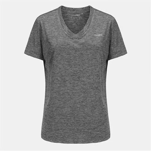USA Pro The USA Pro Tech V-Neck Tee Womens