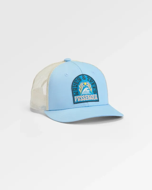 Passenger Clothing Dawning Cotton Trucker Cap - Faded Denim