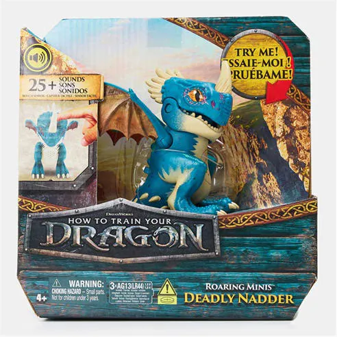HTTYD Train Your Dragon Roaring Minis Deadly Nadder