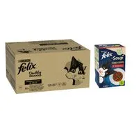 120 x 85g Felix As Good As It Looks Wet Cat Food + 48 x 85g Felix Wet Cat Food Free! *