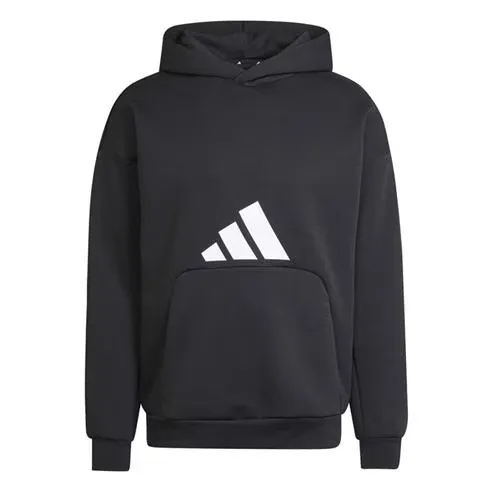 adidas Men's 3-Bar Over the Head Hoodie