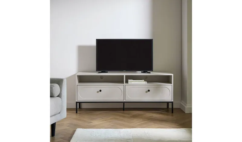 Habitat Muna 2 Drawer TV Unit - Natural