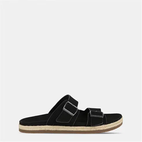Jack Wills Men's Leather Slip On Flat Sandals
