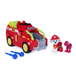 Paw Patrol The Dino Movie Marshall Dino Rescue Fire Truck Playset