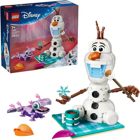 LEGO Disney Frozen Olaf and Bruni’s Picnic Fun Set 43287
