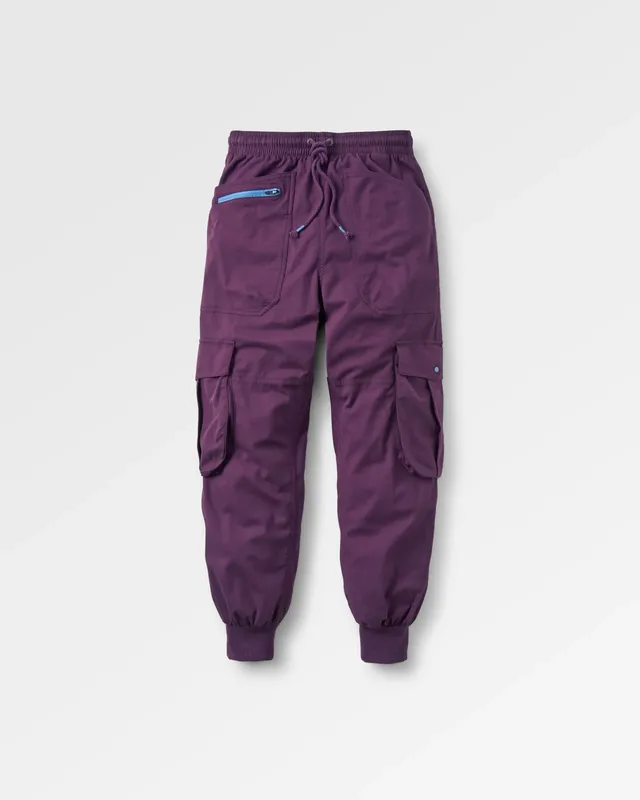 Passenger Clothing Hydrilla Cotton Trouser - Deep Plum