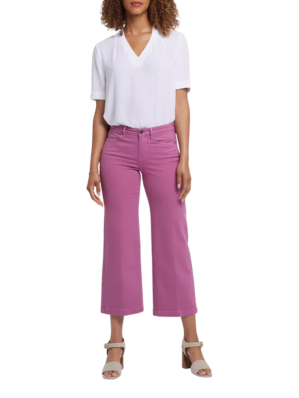 NYDJ Teresa Wide Leg Ankle Jeans