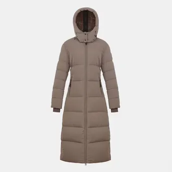 Arctic Army Women's Orca XLng Puffer Calf Length Hooded Long Sleeve Long Puffer Jacket