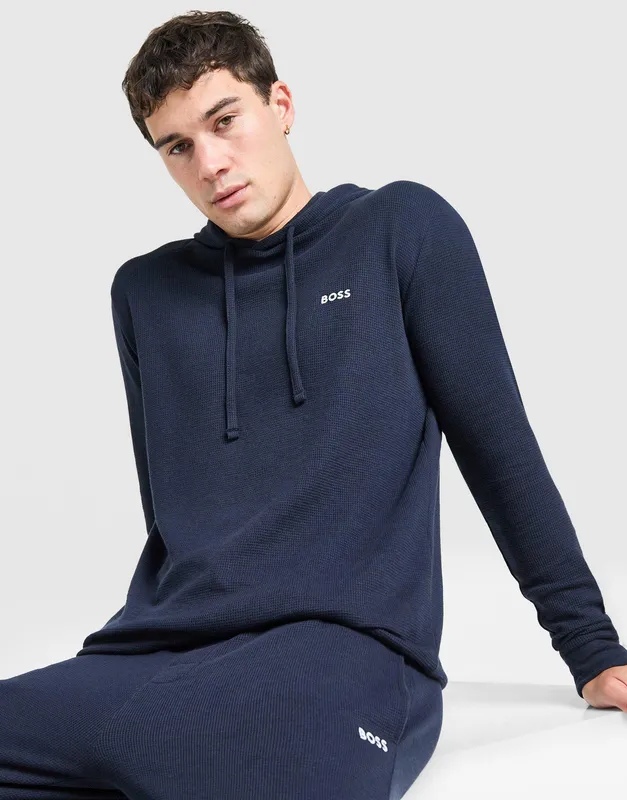 BOSS Waffle Overhead Hoodie