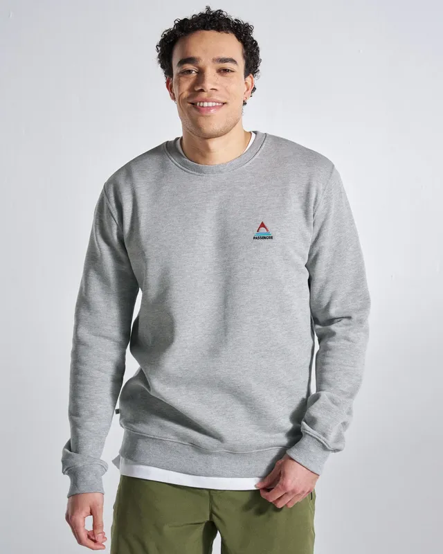 Passenger Clothing Vita Sweatshirt - Grey Marl