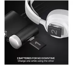 STEELSERIES Arctis Nova Pro Omni Wireless 7.1 Gaming Headset for PC & PlayStation - White