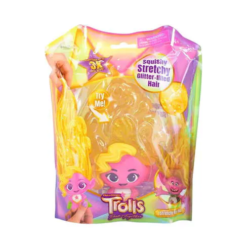 Trolls Kids' Jelli Crush Viva Stretchy Hair Fashion Doll
