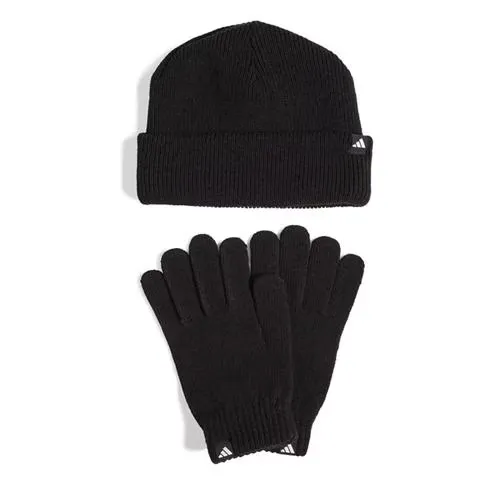adidas Adults Beanie Hat and Glove Set