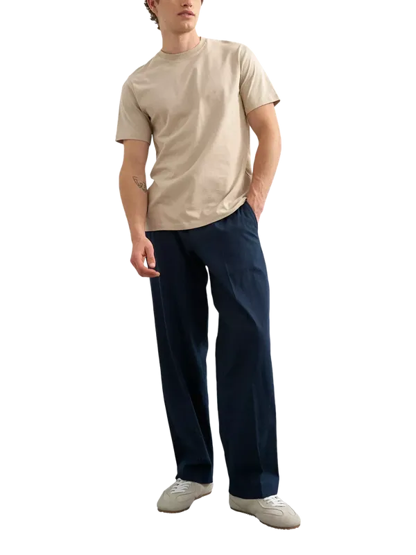 Topman Straight Wide Leg Chinos