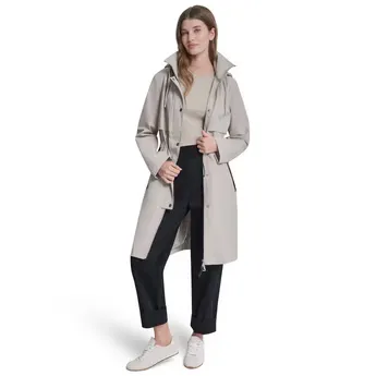 DKNY Women's Rain Anorak Jacket