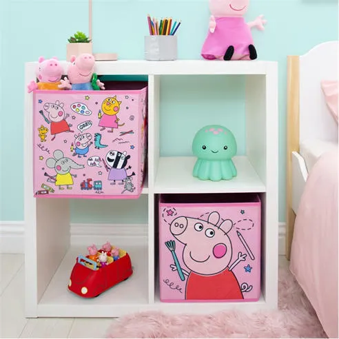 Peppa Pig Doodles 2 Pack Storage Box