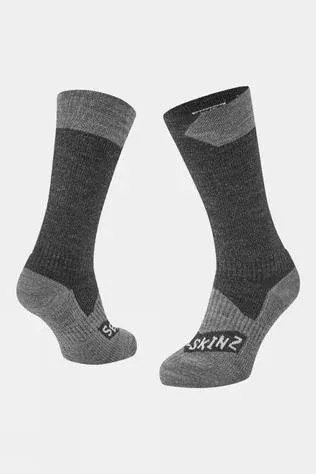 Sealskinz Mens Raynham Waterproof All Weather Mid Length Socks