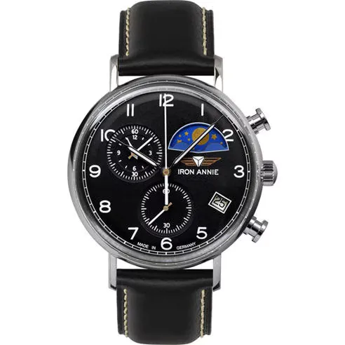 Iron Annie Men's Amazonas Impression Stainless Steel Analogue Quartz Watch