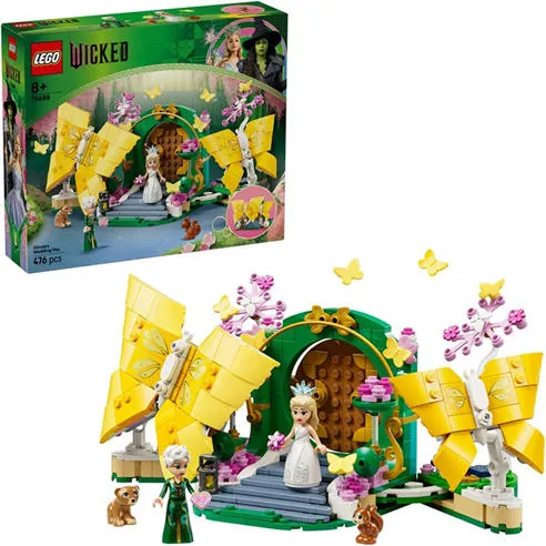 LEGO Wicked Glinda’s Wedding Day with Butterfly Toys 75688