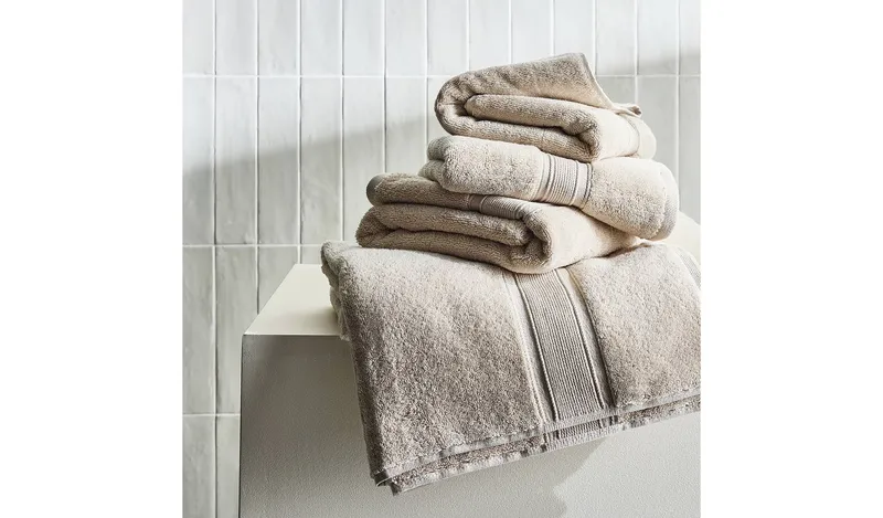 Habitat Cotton Supersoft 4 Piece Towel Bale - Oatmeal