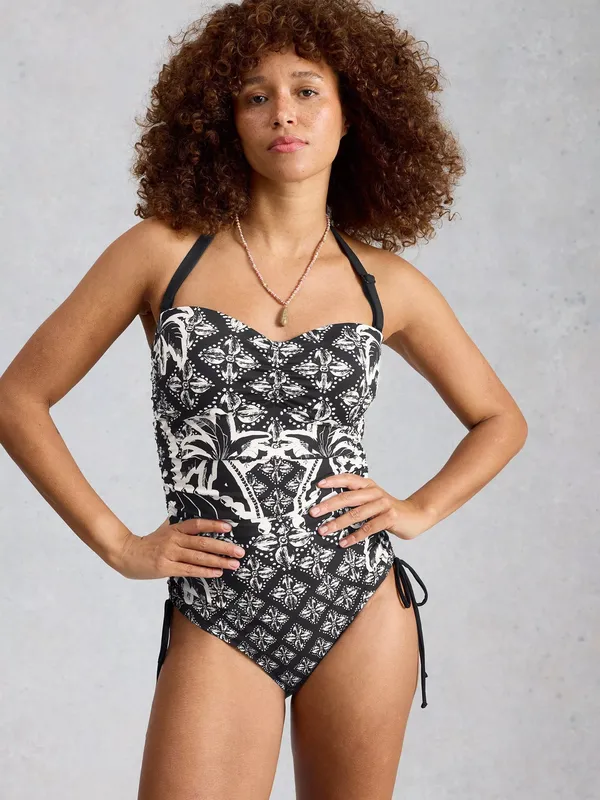 White Stuff Tina Swimsuit, Black