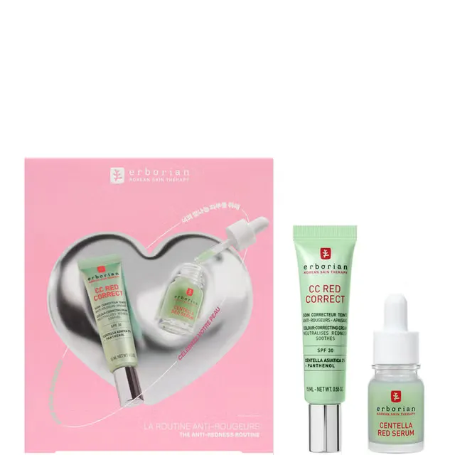 Erborian The Anti-Redness Routine Set (Worth £36)