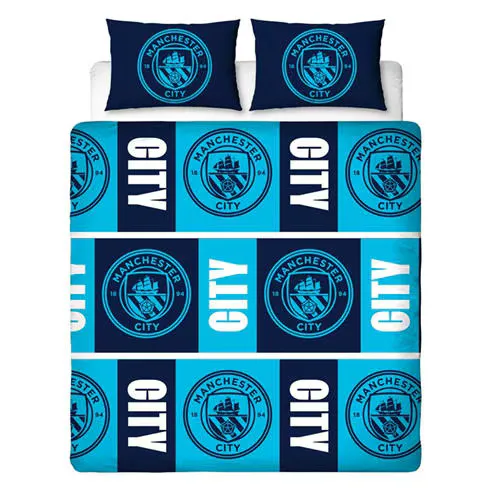 Manchester City FC Flashy Duvet Cover Set