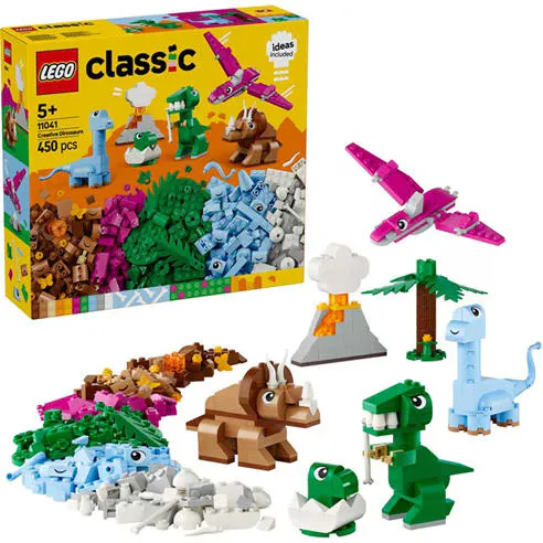 LEGO Classic 11041 Creative Dinosaurs Building Toy