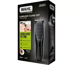 WAHL Close Cut Cordless Clipper Kit - Black