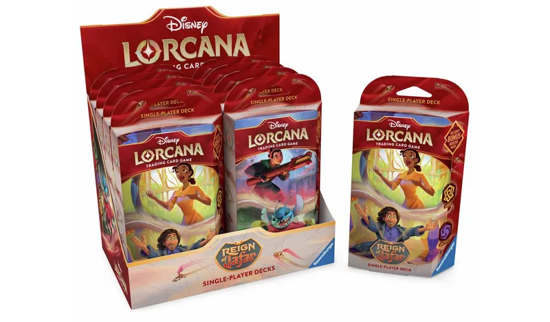 Disney Lorcana TCG Starter Trading Card Deck 